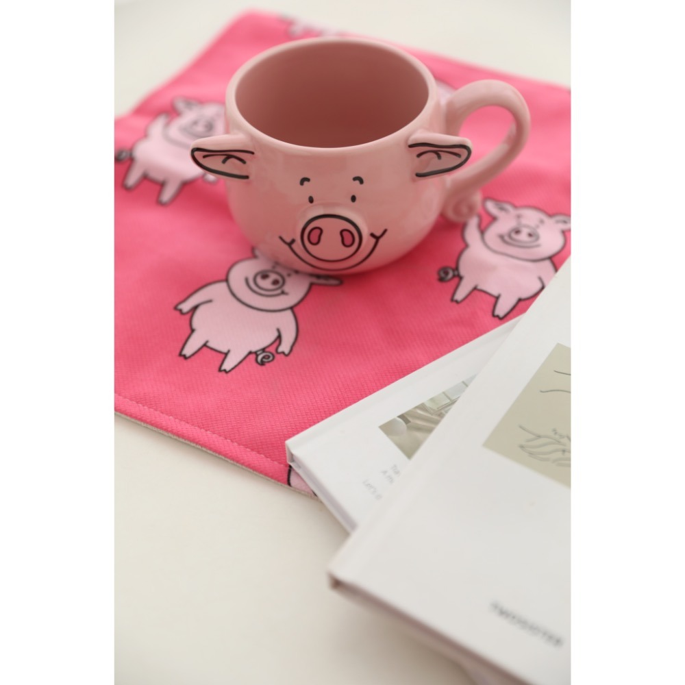 𝖯𝗂𝗀𝗅𝗂𝗄𝖾𝗆𝖾♡ 英國馬莎Pecy Pig🐽粉紅豬豬馬克杯咖啡杯掛耳咖啡杯早餐杯Jan2024-細節圖7