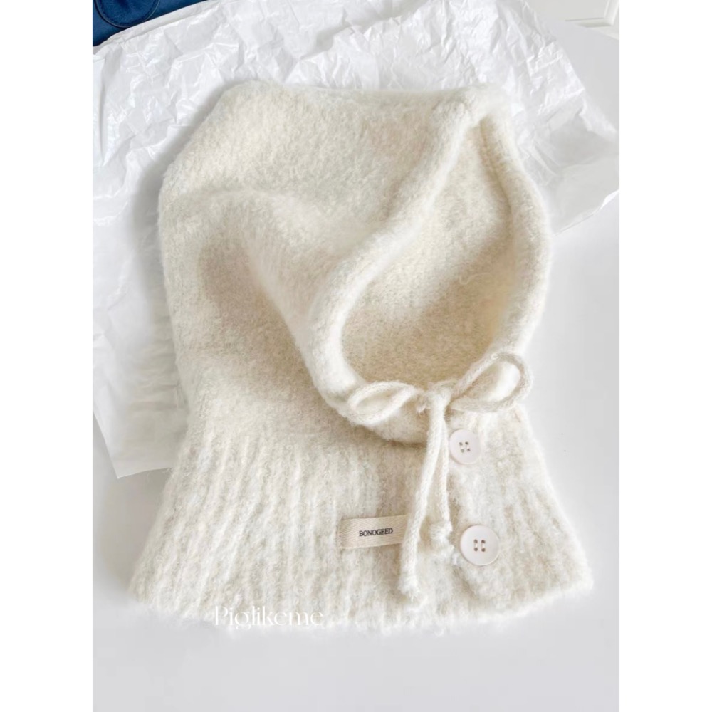 ￼Piglikeme | 現貨+預購📦韓國最流行的穿搭必備單品針織帽 巴拉克拉法帽 毛帽 帽子 保暖帽-規格圖7