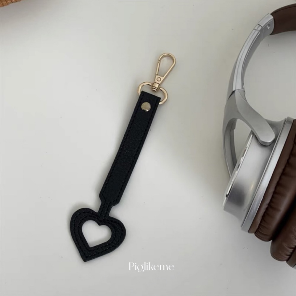 Piglikeme |好實用！可做掛扣的皮質愛心包包收納扣 掛帽子 掛眼鏡-細節圖7