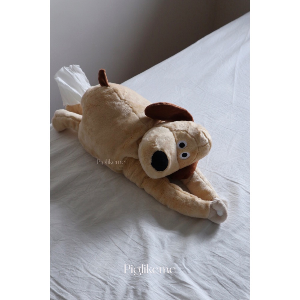 𝖯𝗂𝗀𝗅𝗂𝗄𝖾𝗆𝖾 |掌門狗Wallace&Gromit韓國酷狗衛生紙套 車用衛生紙套 長形衛生紙🆗-細節圖4