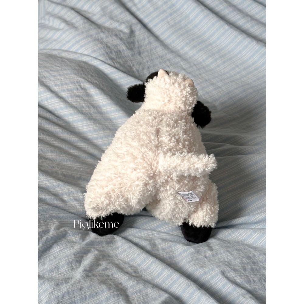 Piglikeme | 𝙁𝙡𝙪𝙛𝙛𝙮 𝘾𝙤𝙬抱抱鬆軟奶牛泡泡🐮牛牛造型可愛抱枕 午睡枕-細節圖4