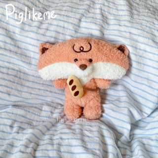 Piglikeme |現貨+預購📦 吃胖了嗎～? 包包臉的小動物陪睡娃娃! 可愛抱枕 超軟安撫睡覺娃娃生日禮物-細節圖5