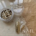 78-3 美甲閃粉系列 日系美甲亮粉日本novel同款 混合香檳色亮片亮粉-規格圖5