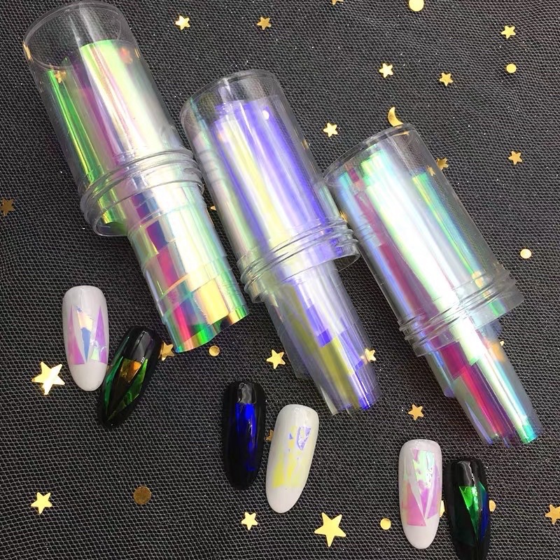 71-3 極光雷射貼紙 玻璃紙 星空紙 美甲飾品 美甲材料 美甲工具 美甲 美甲鑽飾 美甲用品 艾薇 樂芙 joyslu-細節圖4