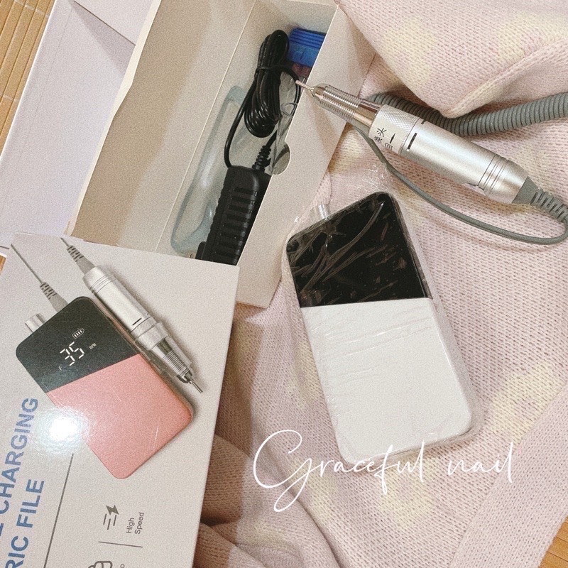 ❗️不滿意包退❗️美甲無線磨甲機 便攜式 攜帶型 超靜音 高穩定性 美甲師必備神器 電動磨甲機  卸甲 修甘皮 充電式-細節圖9