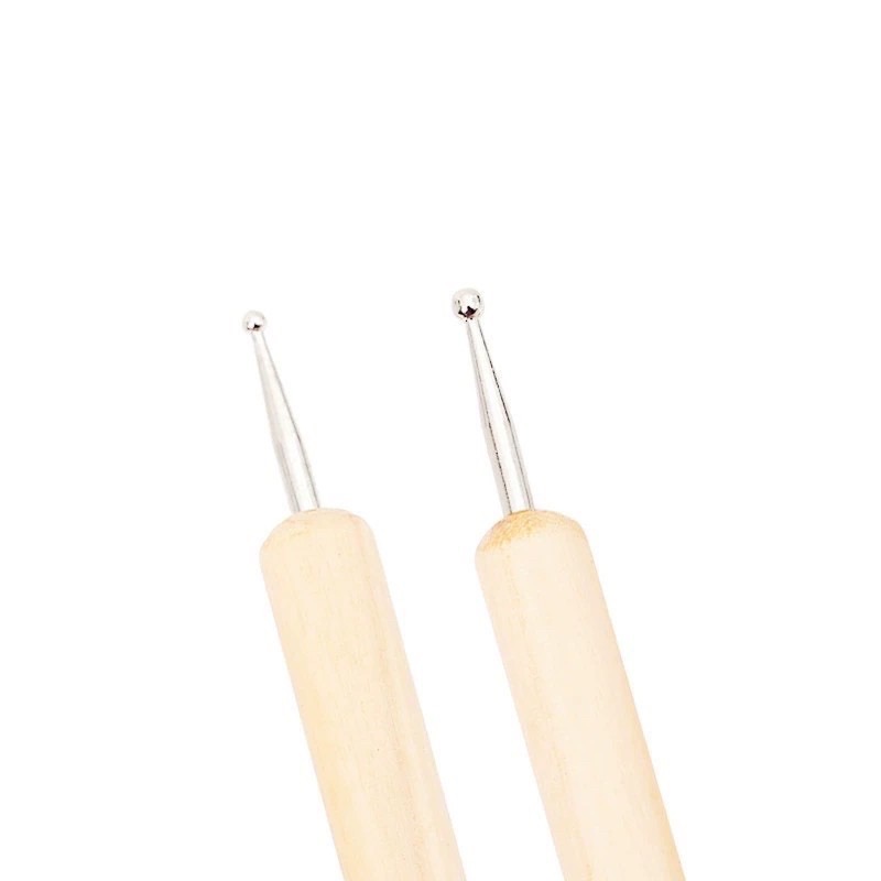 85-1美甲工具 點珠筆 木桿-細節圖4