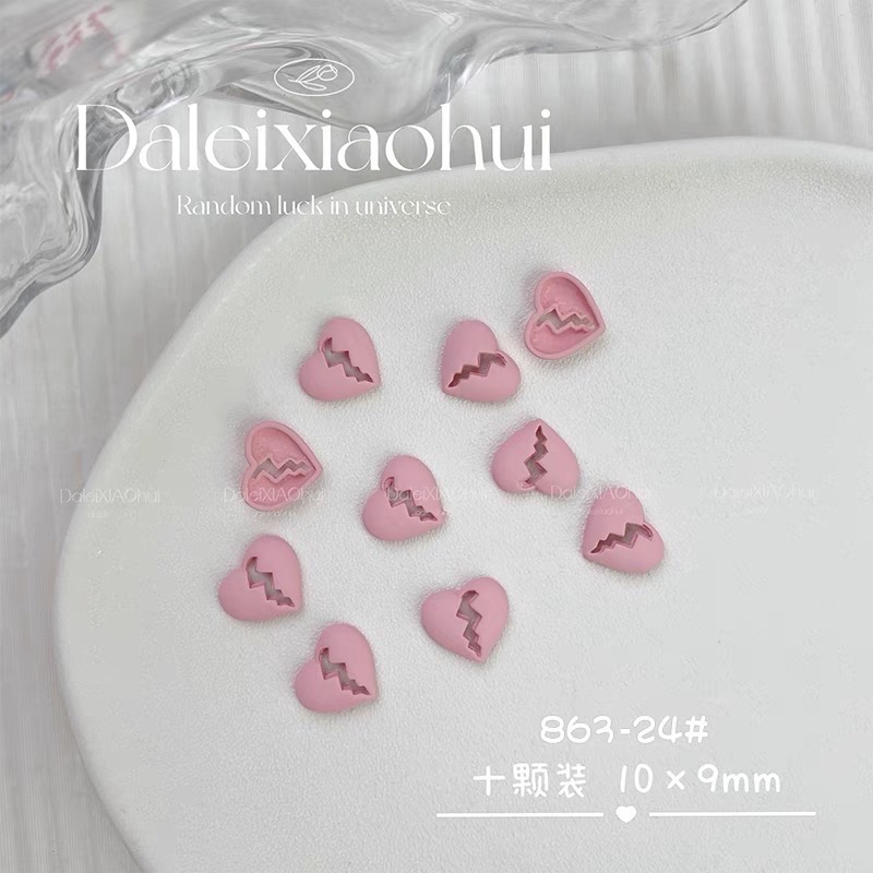 84-18 蝴蝶結領帶 少女粉領帶 金屬合金 美甲飾品 大磊小慧-細節圖5