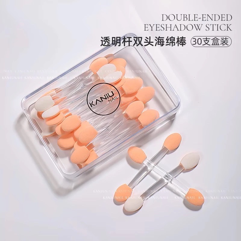 93  [現貨秒出]美甲多功能推棒 搓粉 海綿眼影棒 鏡面粉專用 蹭粉工具 美甲素材 魔鏡粉棒 鏡面粉-細節圖3