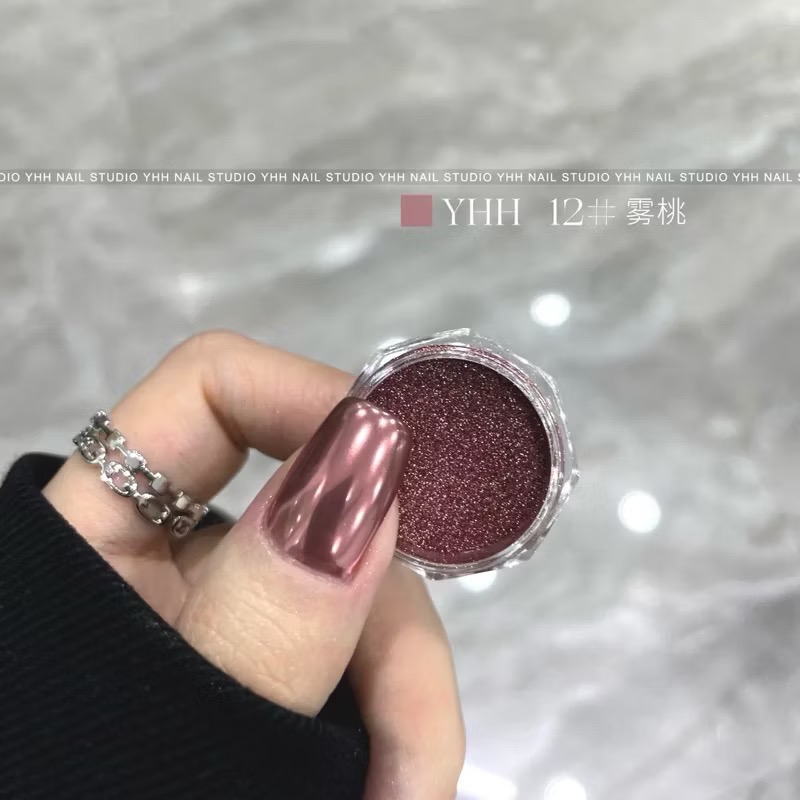 66-17 櫻禾 YHH 彩色鏡面粉 絲綢粉 魔鏡粉 鏡面粉-細節圖8