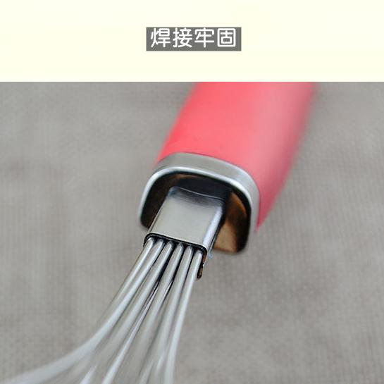 【新品特價】🍊12吋304不銹鋼打蛋器 防滑 手動攪拌器 厨房工具 烘焙-細節圖3
