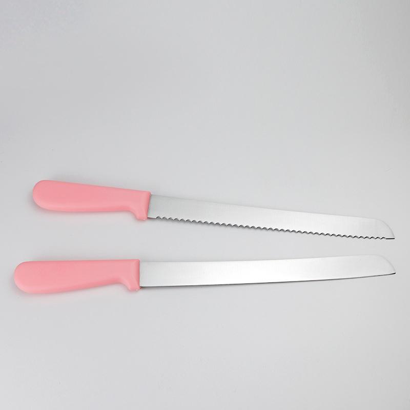 【現貨】新品促銷 🍊10吋 麵包刀 蛋糕刀 鋸齒刀 塑料柄 烘焙用品-細節圖4