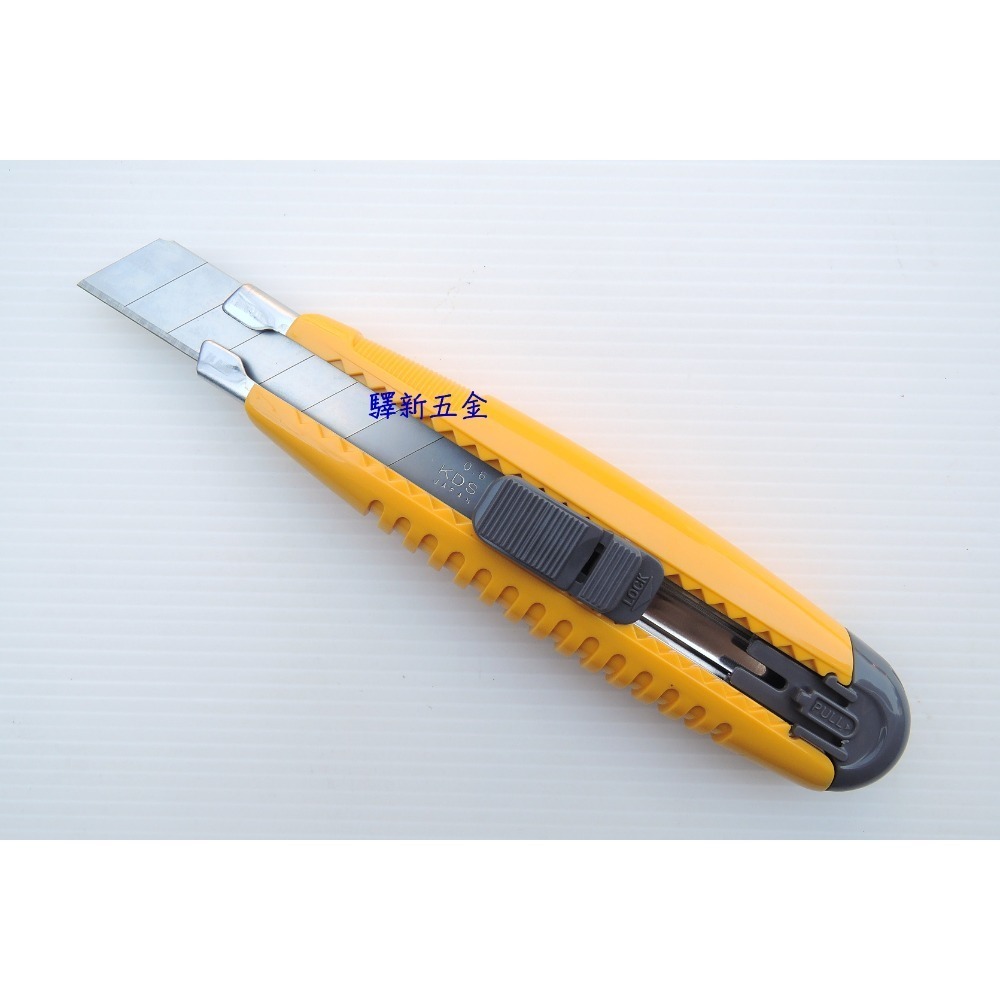 *含稅《驛新五金》KDS 旋轉式美工刀 旋鈕式美工刀 輕便型美工刀 推式美工刀 強力美工刀 另外附贈2片刀片 日本製-規格圖5