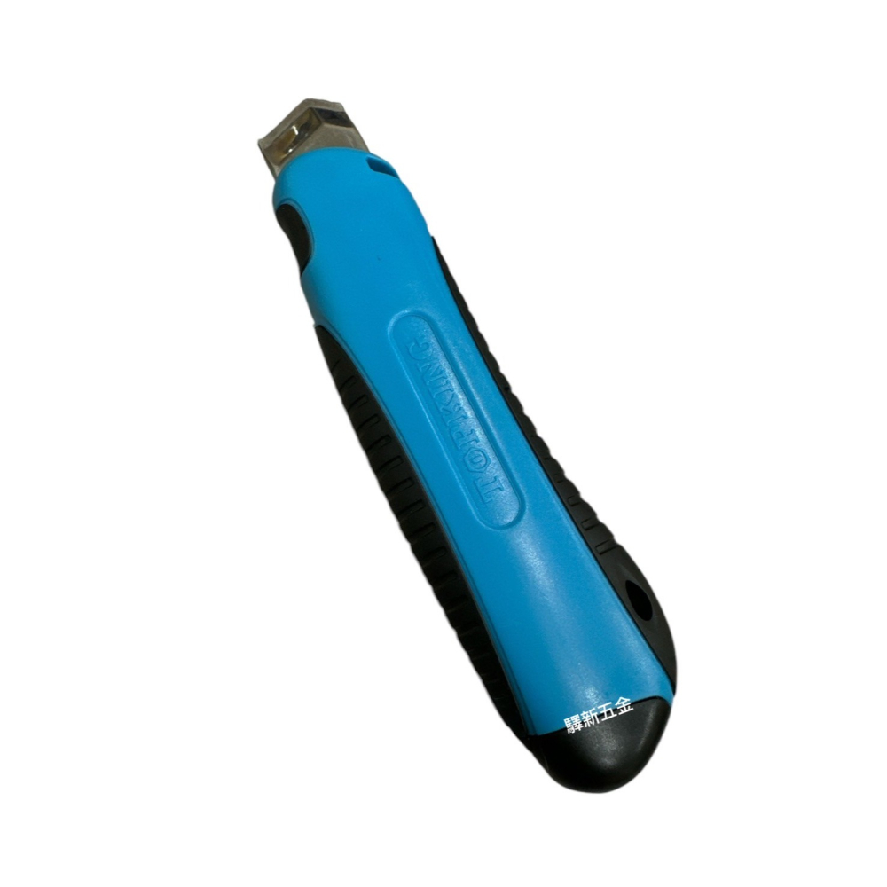 *含稅《驛新五金》TOPKING系列美工刀 多功能寬版防滑特級黑刃美工刀 小型美工刀 25mm/9mm寬  台灣製-細節圖4