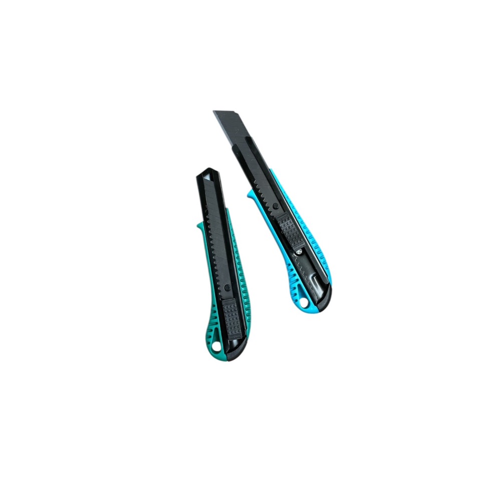 *含稅《驛新五金》HOMER 銳黑刃美工刀 美工刀 刀 銳黑刀片 轉式 / 推式(不挑色)-規格圖3