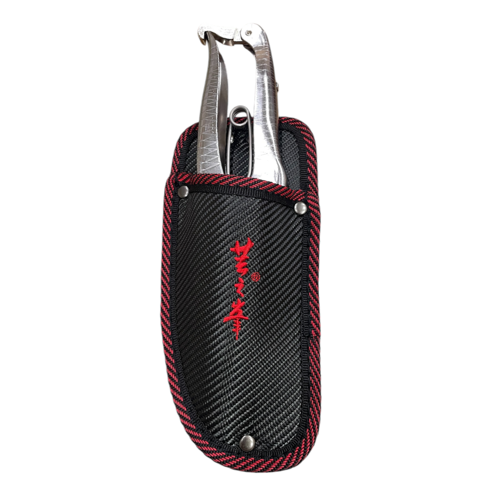 *含稅《驛新五金》藝之峰尼龍布花剪套 尼龍製剪刀套 園藝剪刀套 萬能剪套 手工具套 手工具套 台灣製 可繫於S腰帶-細節圖3