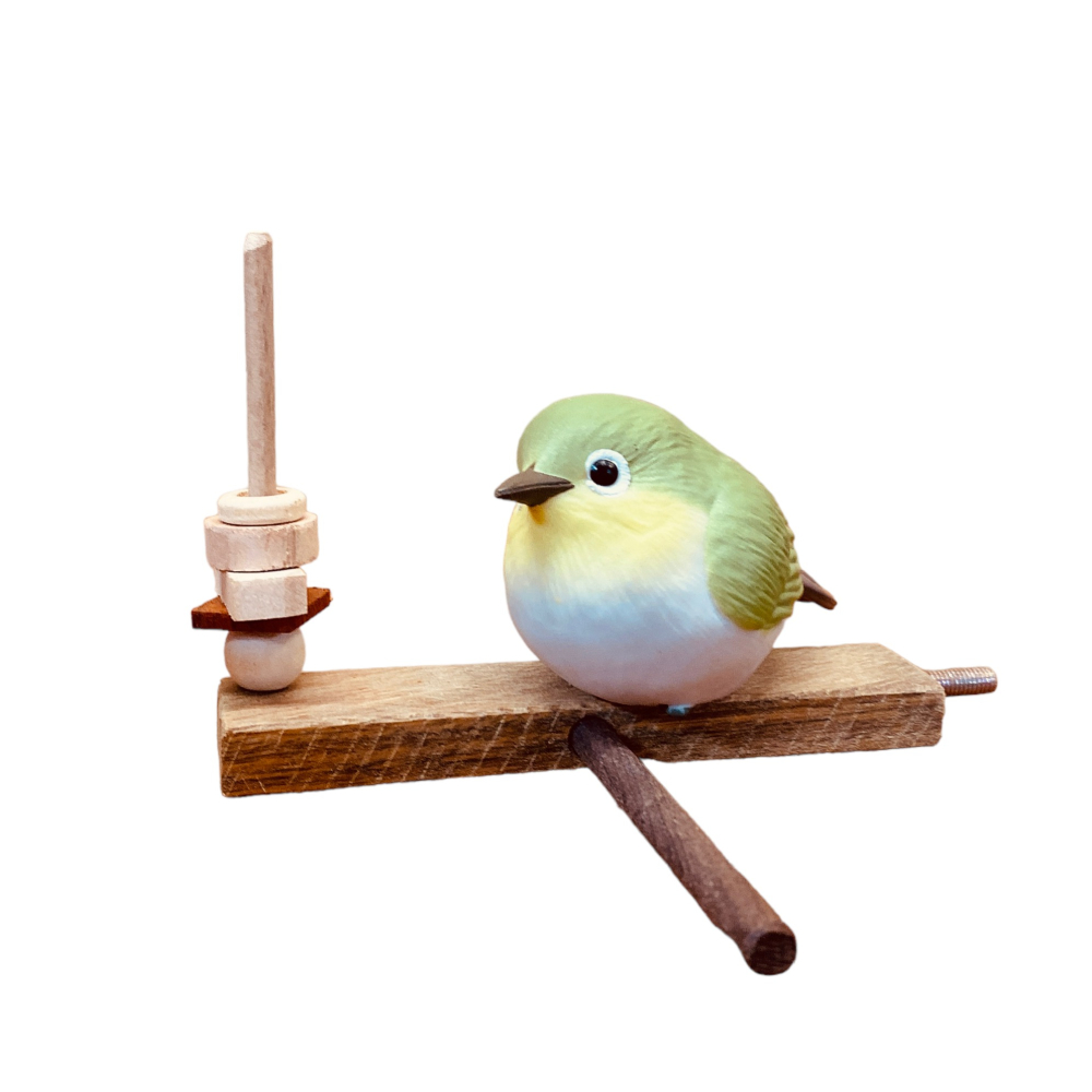 MY PET BIRD 迷你檀木遊戲台 / 綠繡眼專用 W768-細節圖2