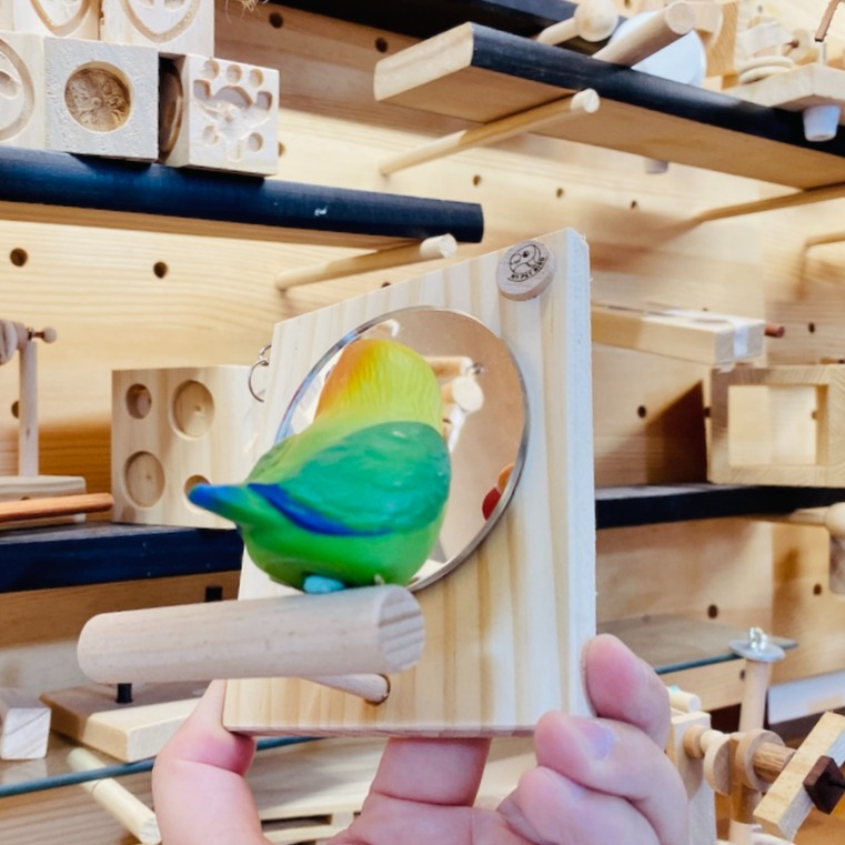 MY PET BIRD 小型鳥站鏡-細節圖8