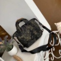 【cozyuti】防潑水太空棉菱格包 手提包 女包 單肩包 斜挎包 餃子包 斜背包 側背包 側背包女 尼龍斜背包-規格圖9