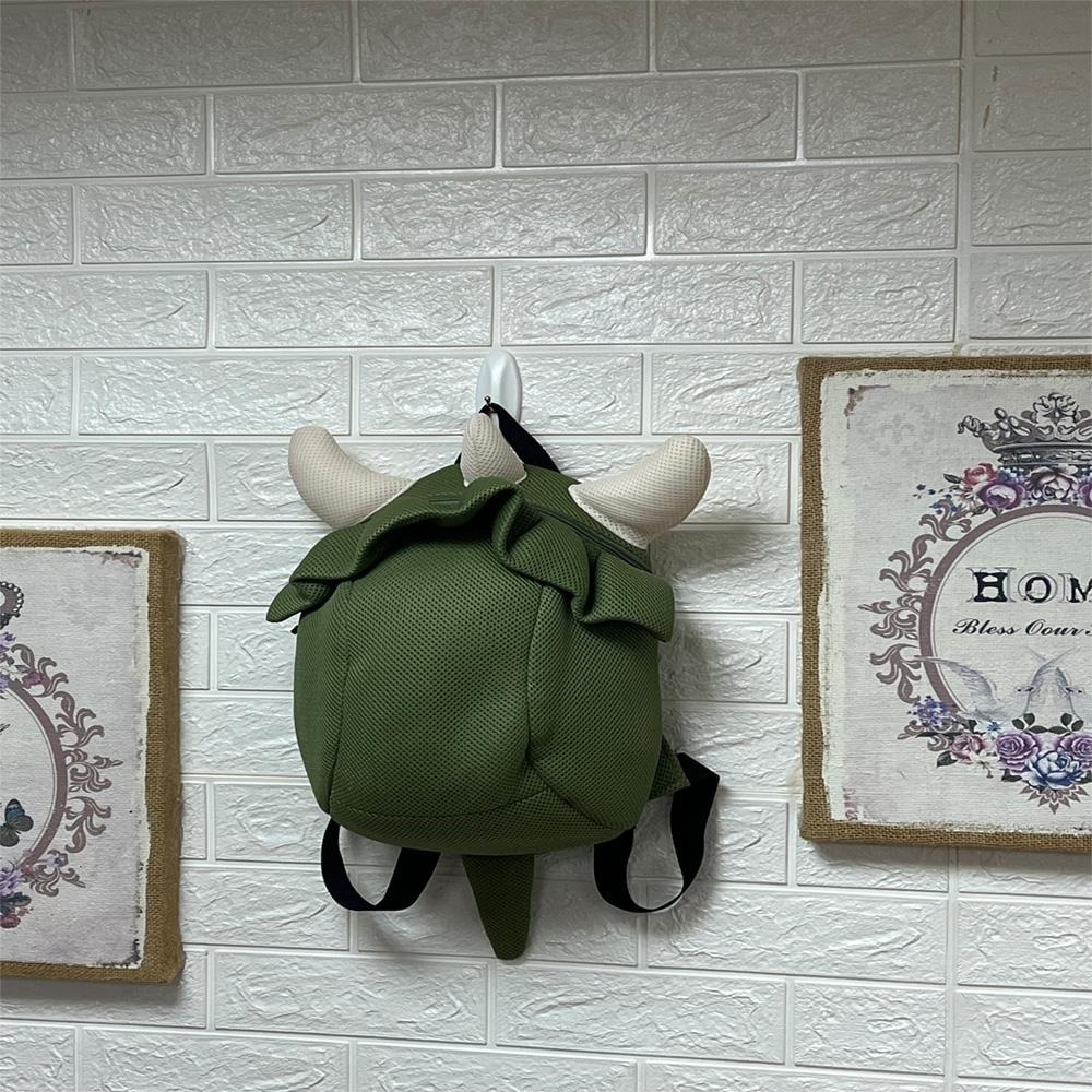 【cozyuti】 三角龍 恐龍 造型抗菌後背包 後背包 兒童背包 背包 造型背包 抗菌背包 後背包男 後背包女-細節圖3