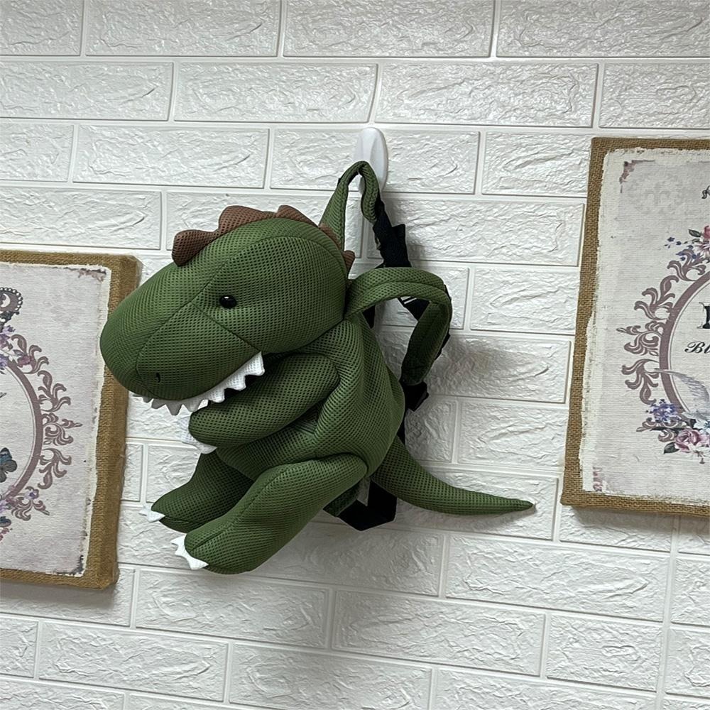 【cozyuti】白牙龍造型抗菌背包 後背包 兒童背包 兒童包包 小朋友包包 小背包 小孩後背包 恐龍包包 兒童節 禮物-細節圖4