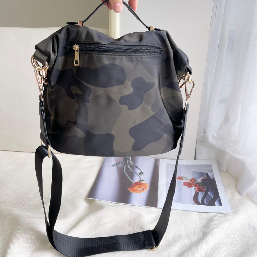 【cozyuti】防潑水單肩手提馬鞍包 馬鞍包 小包 手提包 女包  單肩包 斜挎包 餃子包 斜背包 單肩包-細節圖9