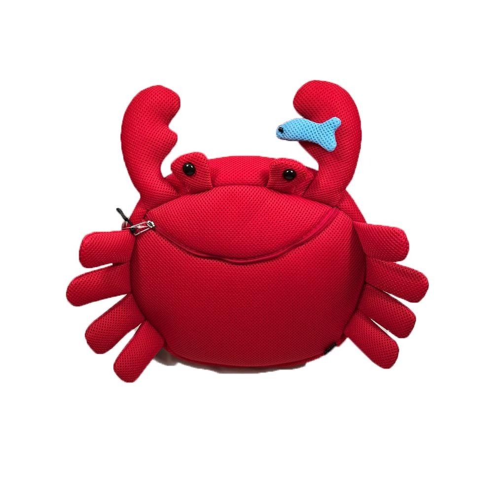 【cozyuti】 螃蟹 造型抗菌後背包 後背包 兒童背包 背包 造型背包 抗菌背包 後背包男 後背包女 禮物-細節圖2