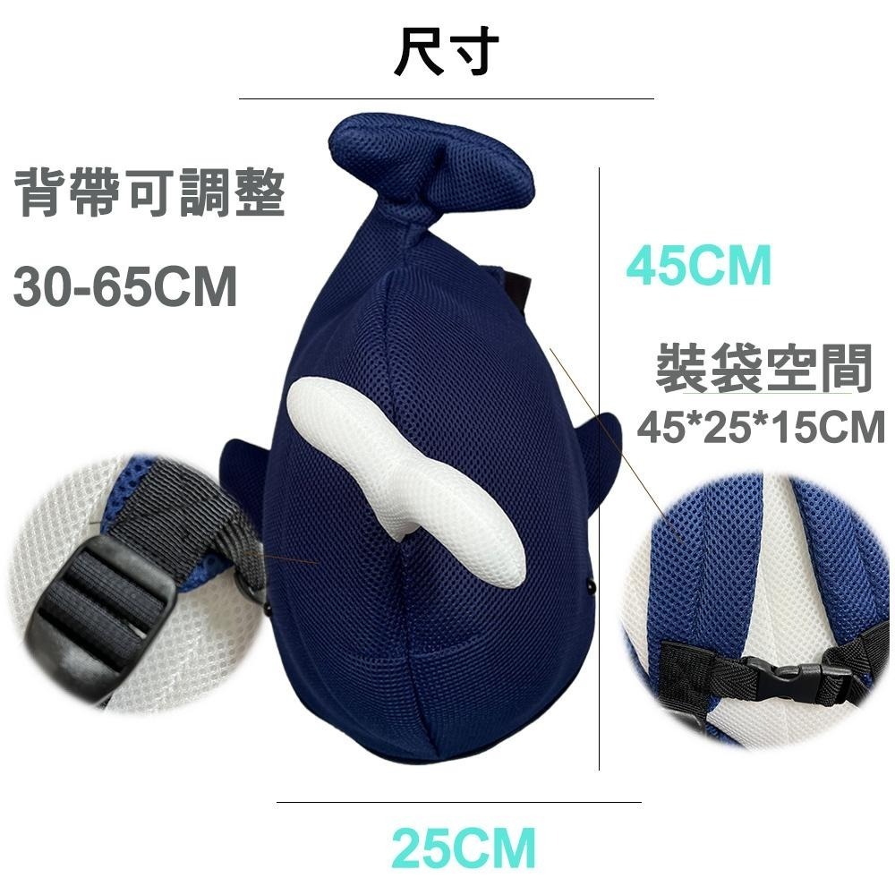 【cozyuti】鯨魚造型抗菌背包 後背包 兒童背包 兒童包包 小朋友包包 小背包 小孩後背包 鯨魚包包 兒童節 禮物-細節圖4