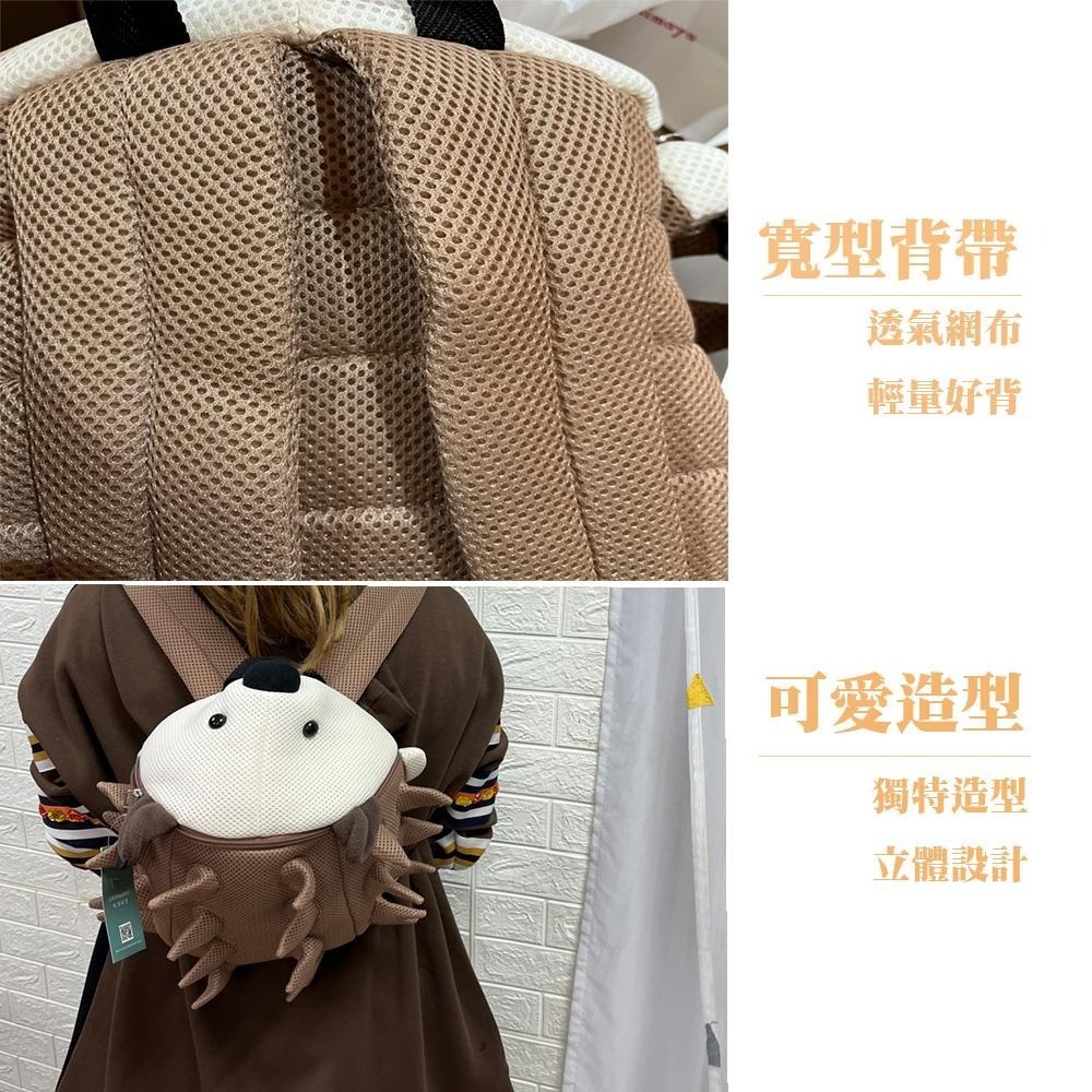 【cozyuti】刺蝟造型抗菌背包 後背包 兒童背包 兒童包包 小朋友包包 小背包 小孩後背包 刺猬包包 兒童節 禮物-細節圖6