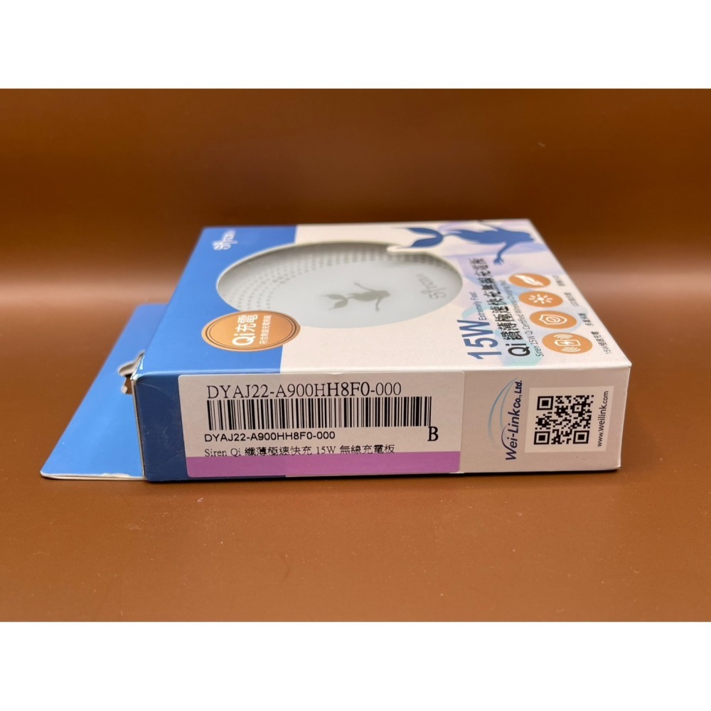 Siren Qi 纖薄極速快充15w無線充電板  WL-MO-001【贈品出清】-細節圖3