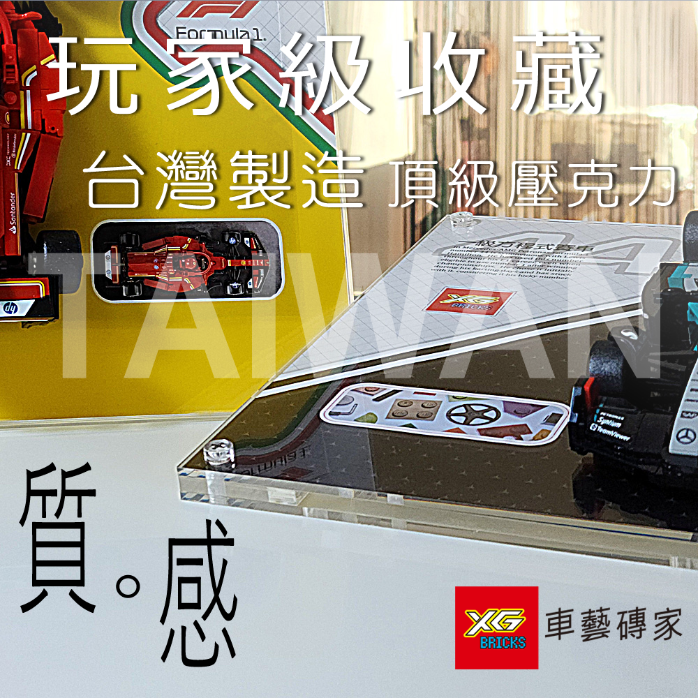 樂高F1賽車展示板-適用樂高LEGO77242樂高LEGO77243樂高LEGO77244樂高F1極速賽車2025系列-細節圖3