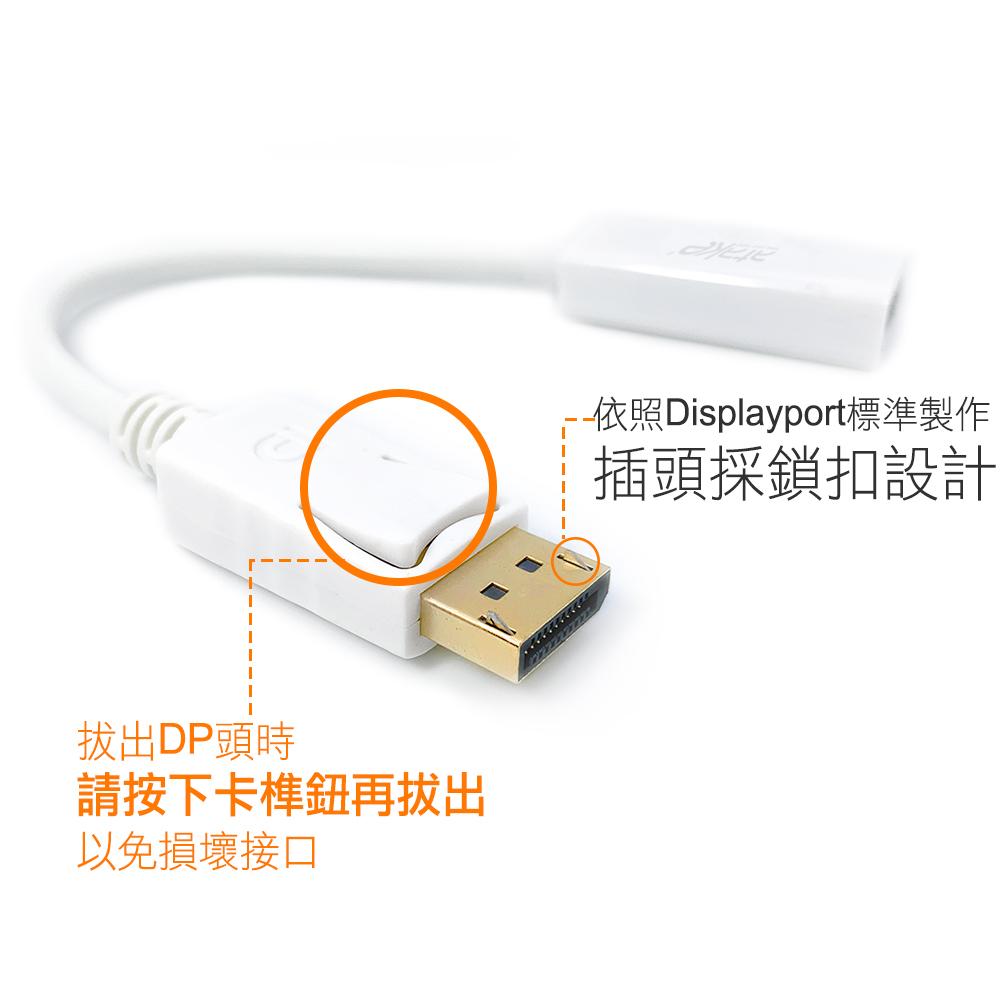 『啵啵星球』【台灣現貨】Displayport 轉接器 DP轉VGA DP轉HDMI-細節圖4