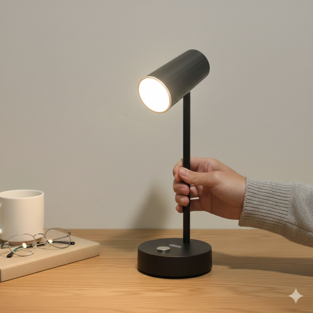 OUTDOOR PRODUCTS® 美式風格TYPE-C充電檯燈，輕巧便攜、護眼調光，戶外閱讀、居家露營最佳良伴！-細節圖3