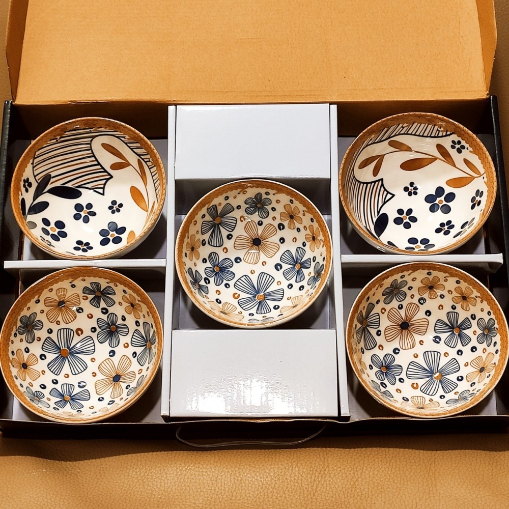 ✨松村窯日式簡約5碗組✨ 質感陶瓷小缽，點綴餐桌美學！-細節圖4