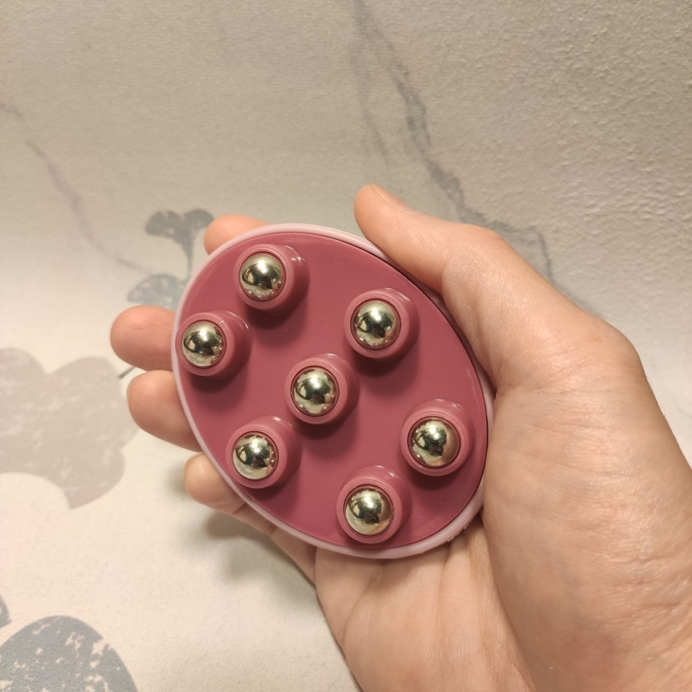 七滾珠按摩刷：您的隨身放鬆小幫手！💆‍♀️💖-細節圖3