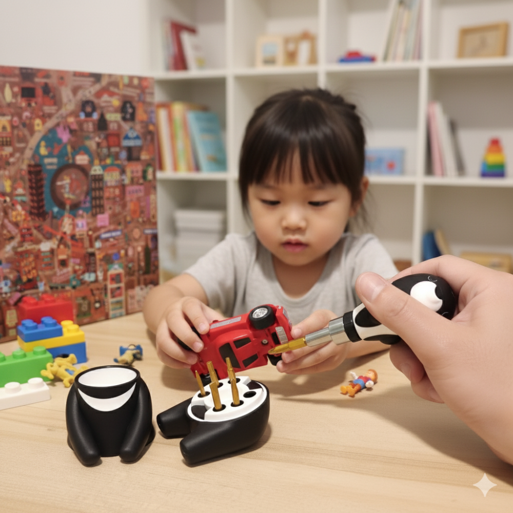 超人氣現貨！中鋼/中鴻紀念品【熊愛台灣棘輪起子工具組】🐻🇹🇼 實用居家修繕神器！-細節圖3