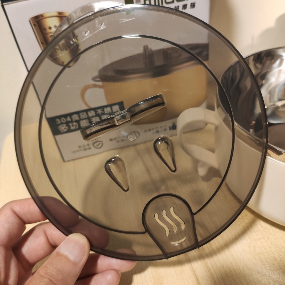 【Mildef】304 不鏽鋼多功能泡麵碗 900ml | 追劇神器！手機架設計超方便📱-細節圖3