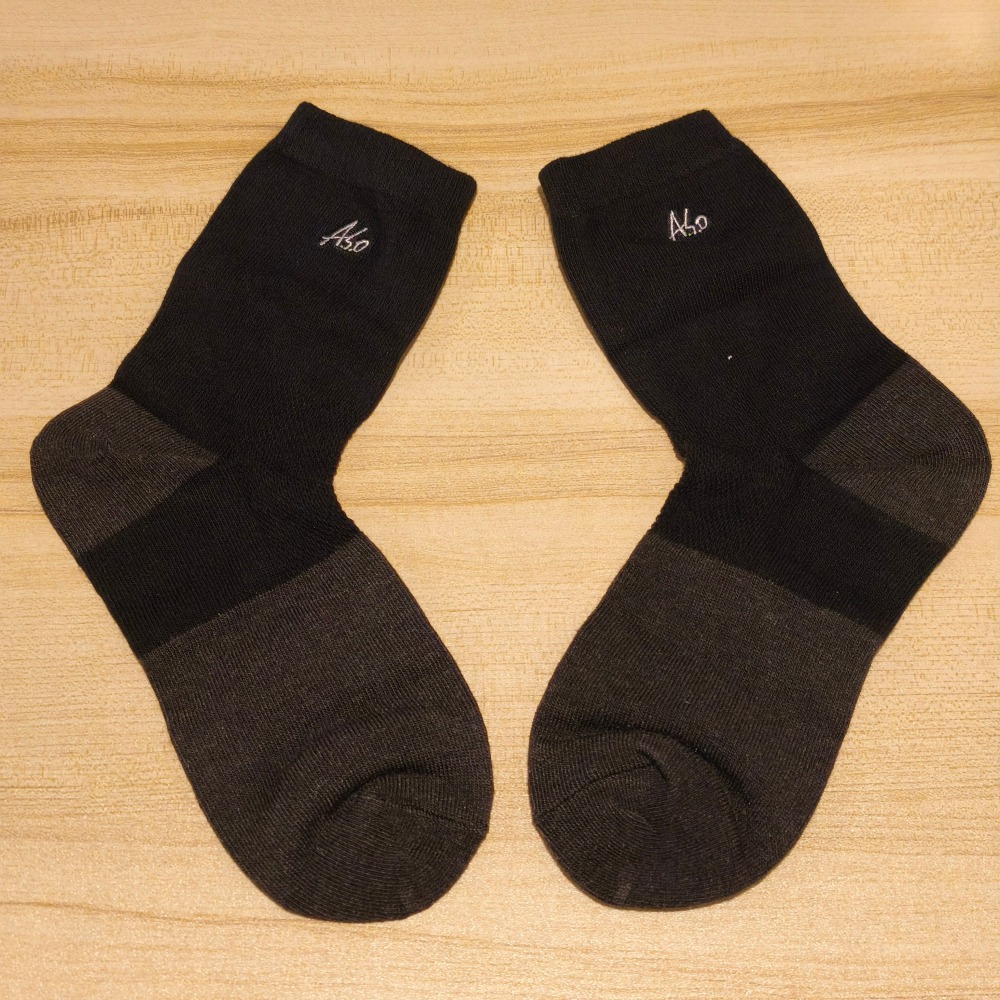 台灣阿瘦 A.S.O 弓型竹炭抑菌襪 (男女適用) 快速吸濕排汗除臭襪 LYCRA萊卡台灣製-細節圖3