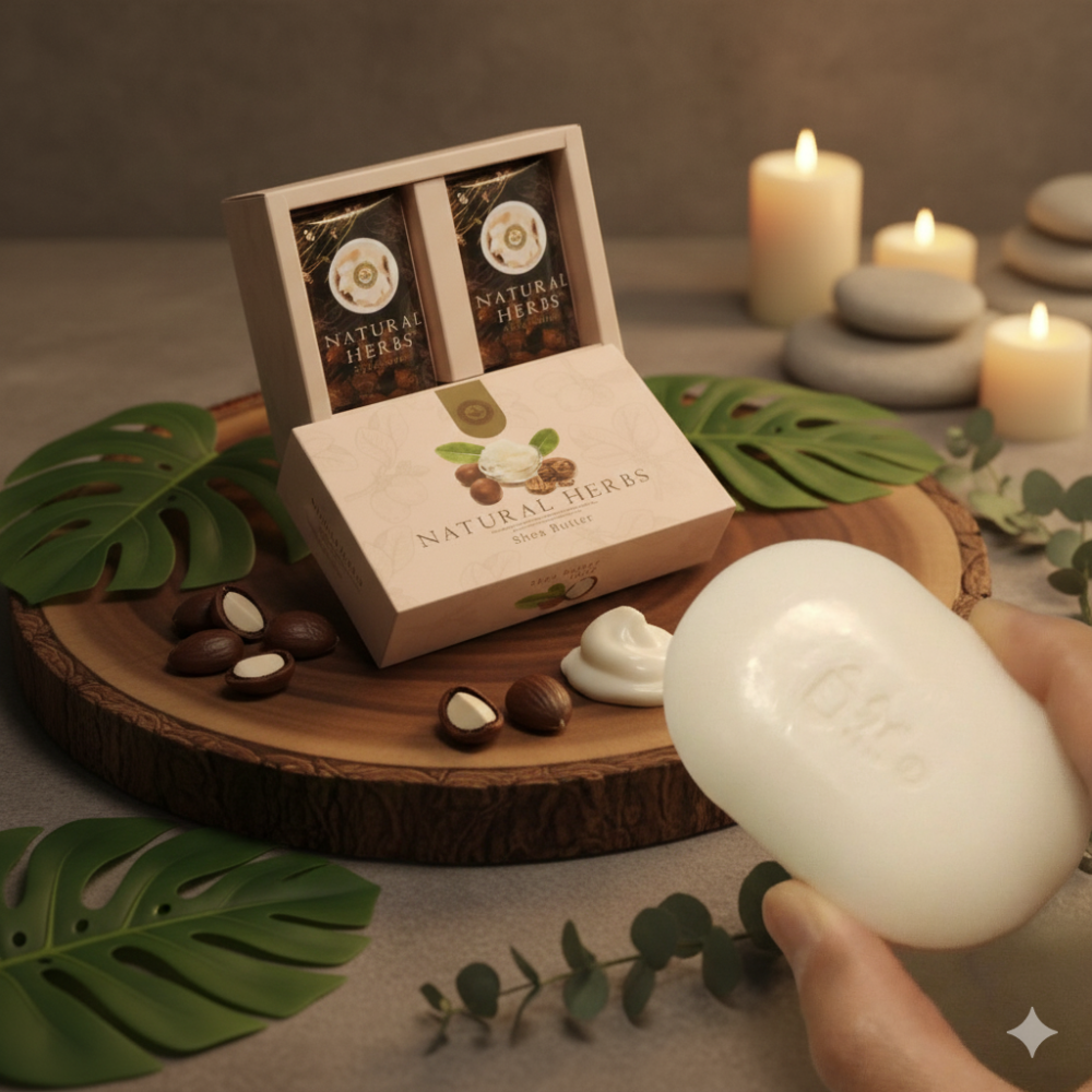 蜂王 Queen Bee 乳油木果滋潤皂(2入禮盒) 全新現貨，植萃精華溫和保濕不乾澀！-細節圖2