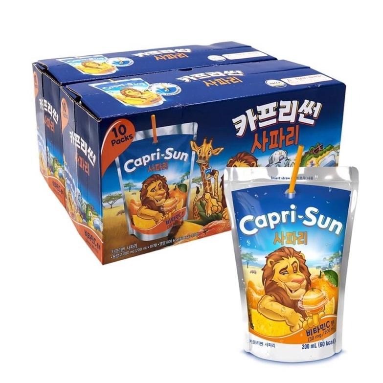 [L.S.] 正韓商品/現貨/關注禮 韓國 Capri-Sun 果汁 柳橙汁/蘋果汁/柳橙芒果/熱帶水果/水蜜桃-細節圖5