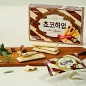 [L.S.] 正韓商品 CROWN 威化酥 榛果巧克力/白巧克力 巧克力餅乾 酥脆餅乾 威化棒-規格圖5