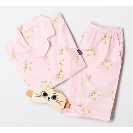 現貨 韓國 SPAO BOYNEXTDOOR 聯名款 睡衣 短袖 成套 門童 BBNEXDO-細節圖4