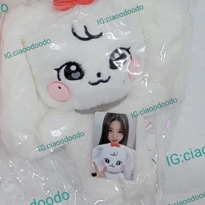 現貨 韓國 IVE MINIVE 娃娃 30CM 大娃 快閃店 絨毛娃娃-規格圖2