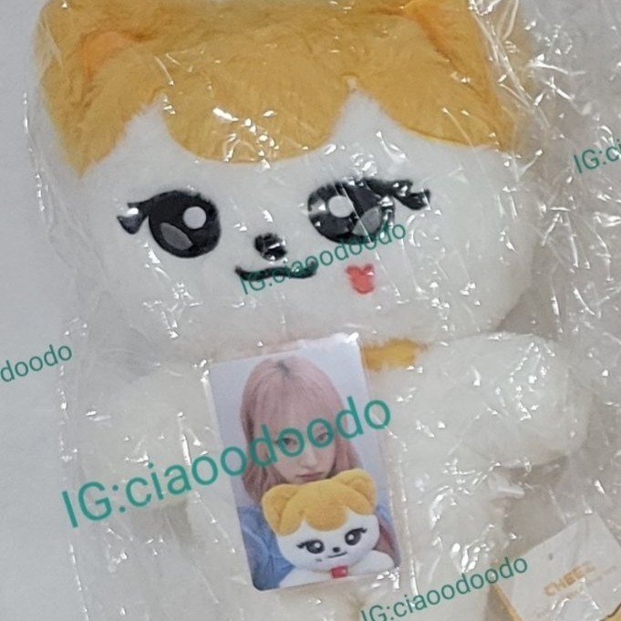 現貨 韓國 IVE MINIVE 娃娃 30CM 大娃 快閃店 絨毛娃娃-規格圖2