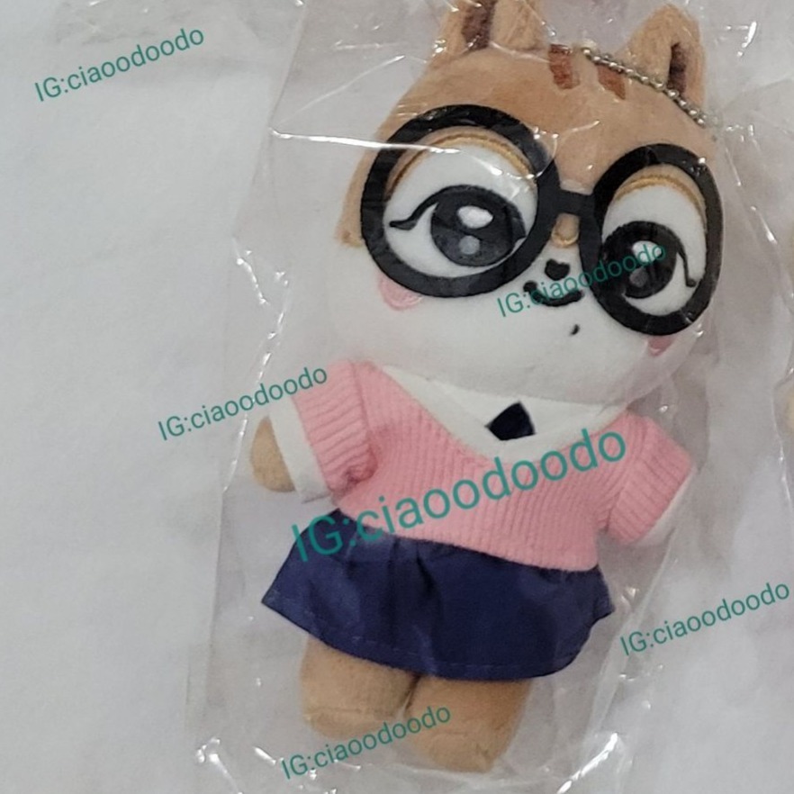 現貨 韓國 IVE MINIVE 娃娃 吊飾 周邊 CHERRY 校服 快閃店 SCHOOL-規格圖2