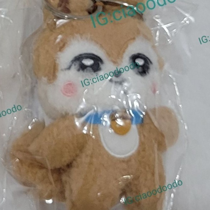 現貨 韓國 IVE MINIVE 娃娃 10CM 吊飾 CHERRY  快閃店 絨毛娃娃-規格圖2
