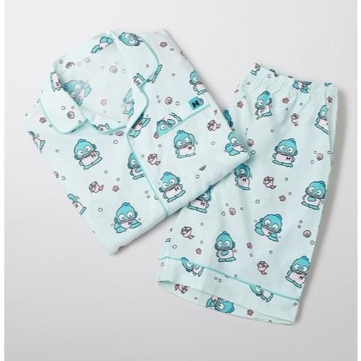 現貨 韓國 SPAO 睡衣 短褲 短袖 漢頓 人魚 醜魚 Sanrio 聯名款 整套-細節圖3