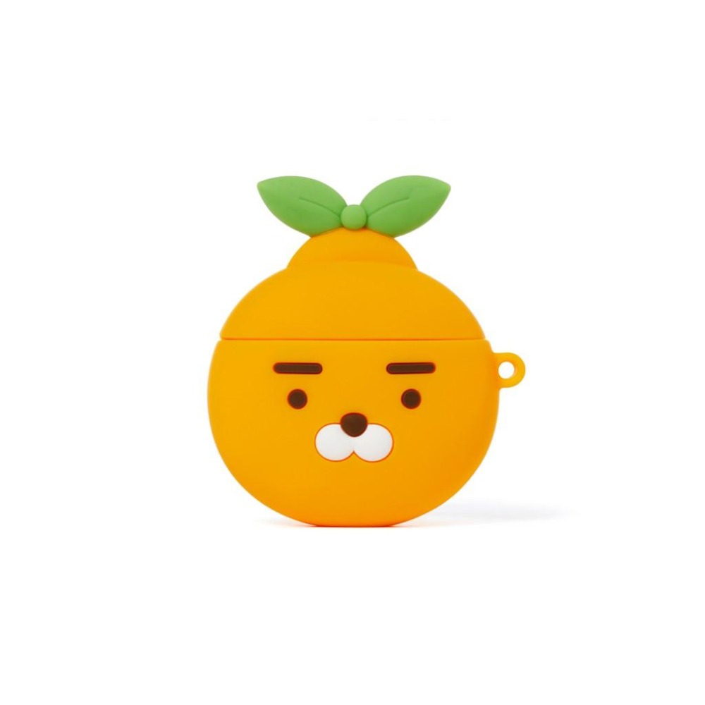 現貨 濟州限定 耳機盒 保護套 韓國 KAKAO RYAN 萊恩  APEACH 桃子 橘子 airpods case-細節圖3
