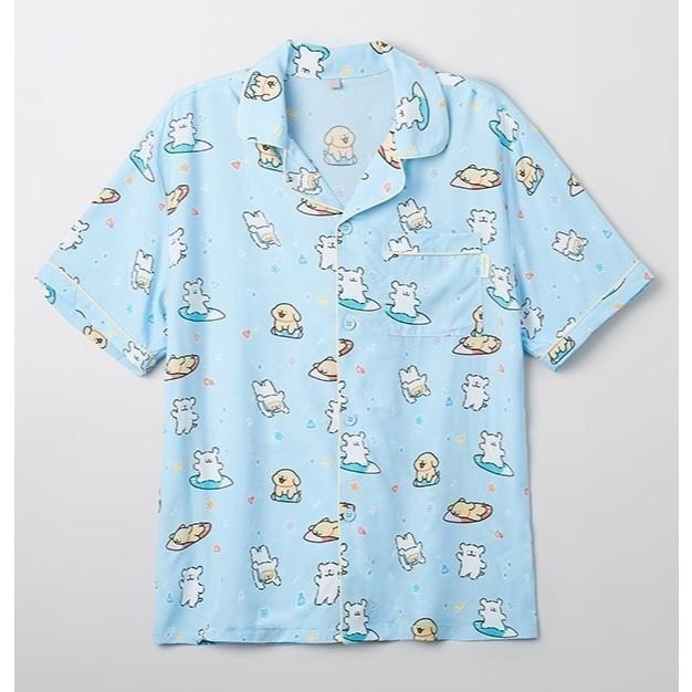 現貨 線條狗 韓國 SPAO 睡衣 短褲 短袖 線條小狗 狗狗 聯名款 整套-細節圖5