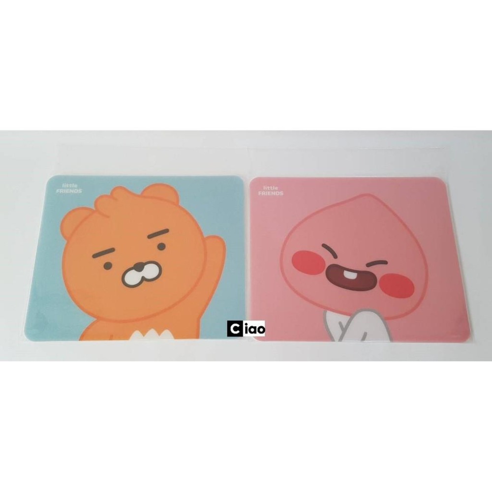 現貨 韓國 KAKAO RYAN 獅子 萊恩 APEACH 桃子 滑鼠墊-細節圖2