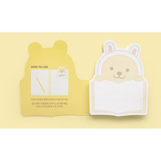 現貨 韓國 KAKAO Ryan 獅子 萊恩 APEACH 桃子 兔子 MUZI TUBE 便利貼 便條紙-細節圖7